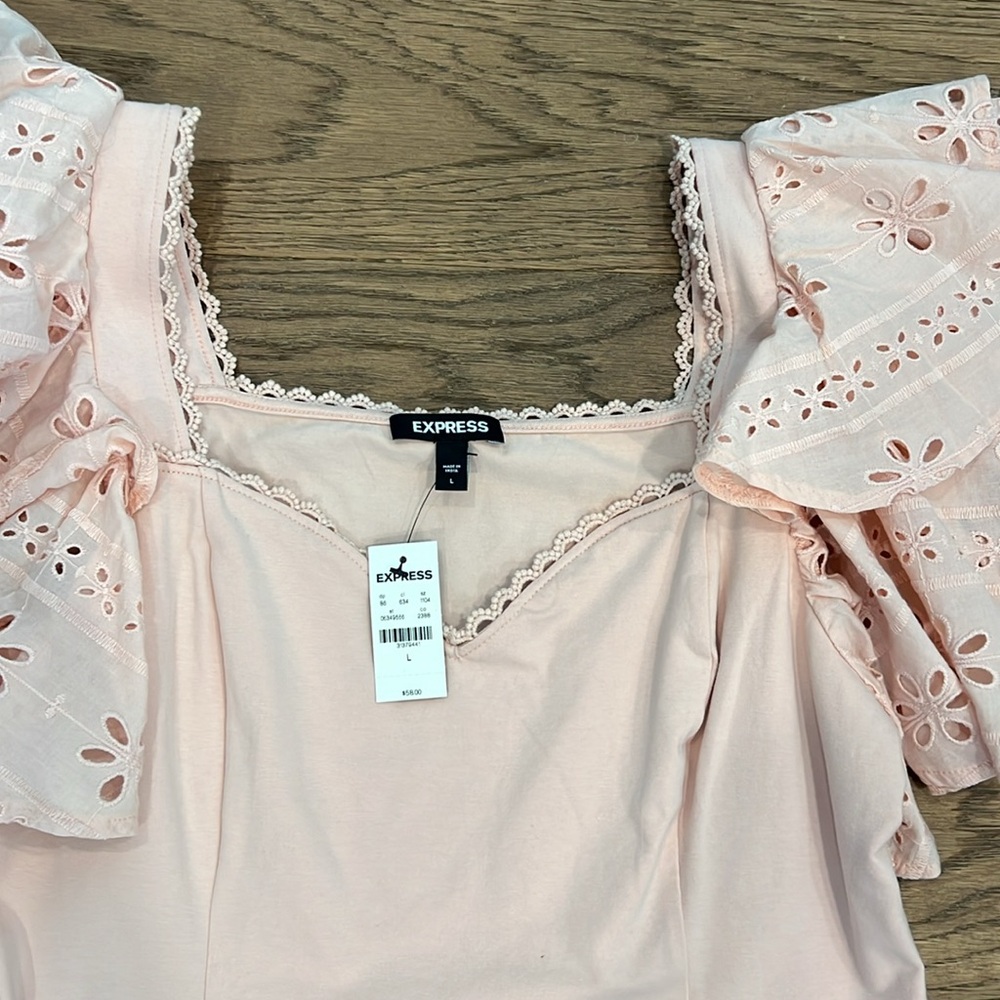 NWT Express Sweetheart Top - Picture 2 of 2